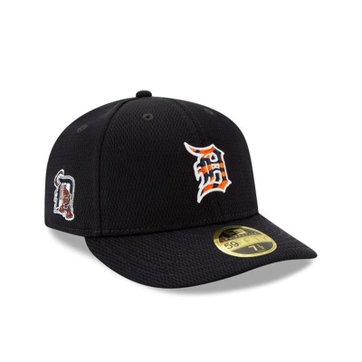 Detroit Tigers Gorra | New Era MLB Batting Practice Low Profile 59fifty Fitted Cap Mexico - Azules